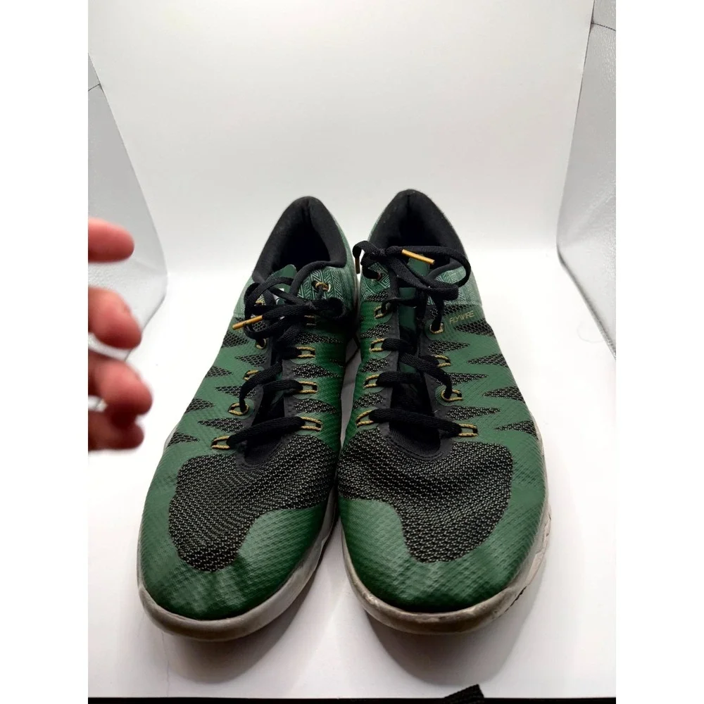 Nike Free Trainer 5.0 V6 AMP Michigan State 723939-317‎ Mens 13 Sneaker Green